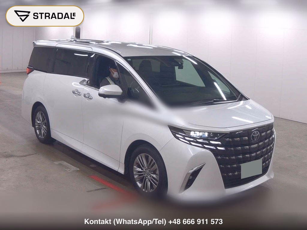 TOYOTA ALPHARD Z 2024, aukcja z Japonii, zdjęcie 1