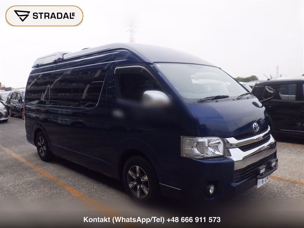 TOYOTA HIACE VAN 4D 4WD CAMPING 2016, aukcja z Japonii, zdjęcie 1