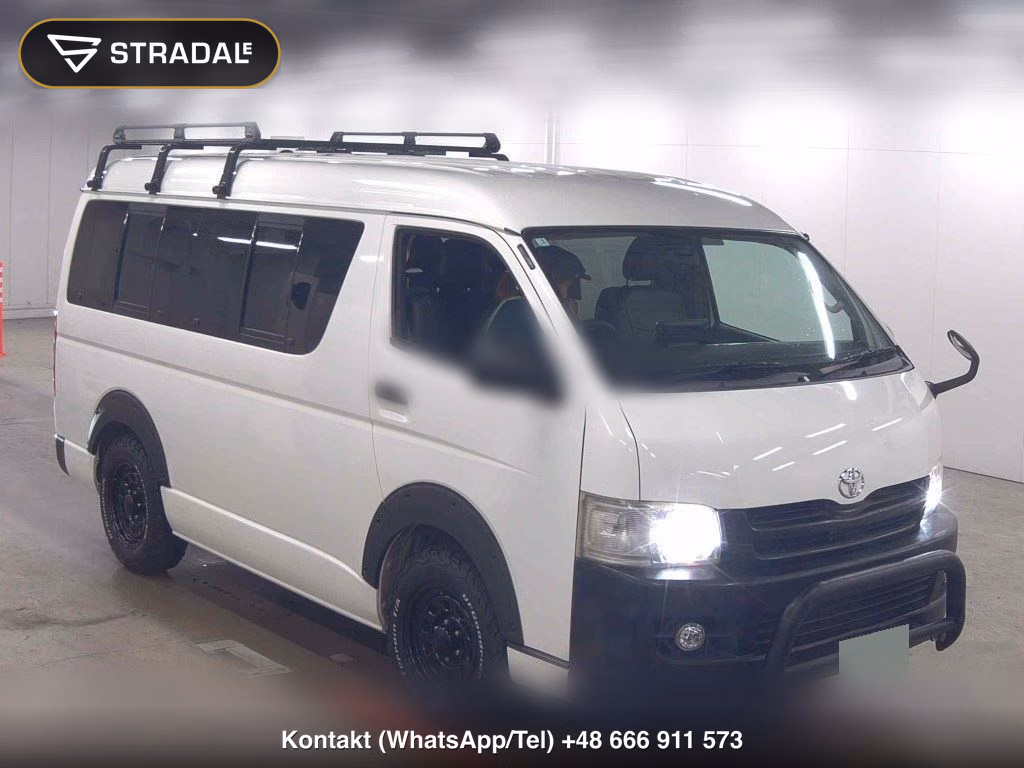 TOYOTA HIACE WAGON 4D 4WD GL 2008, aukcja z Japonii, zdjęcie 1