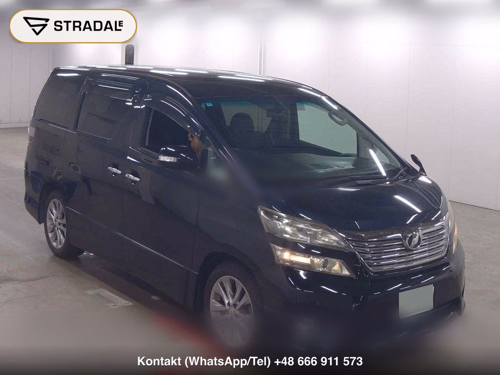 TOYOTA VELLFIRE 2.4Z 2010, aukcja z Japonii, zdjęcie 1