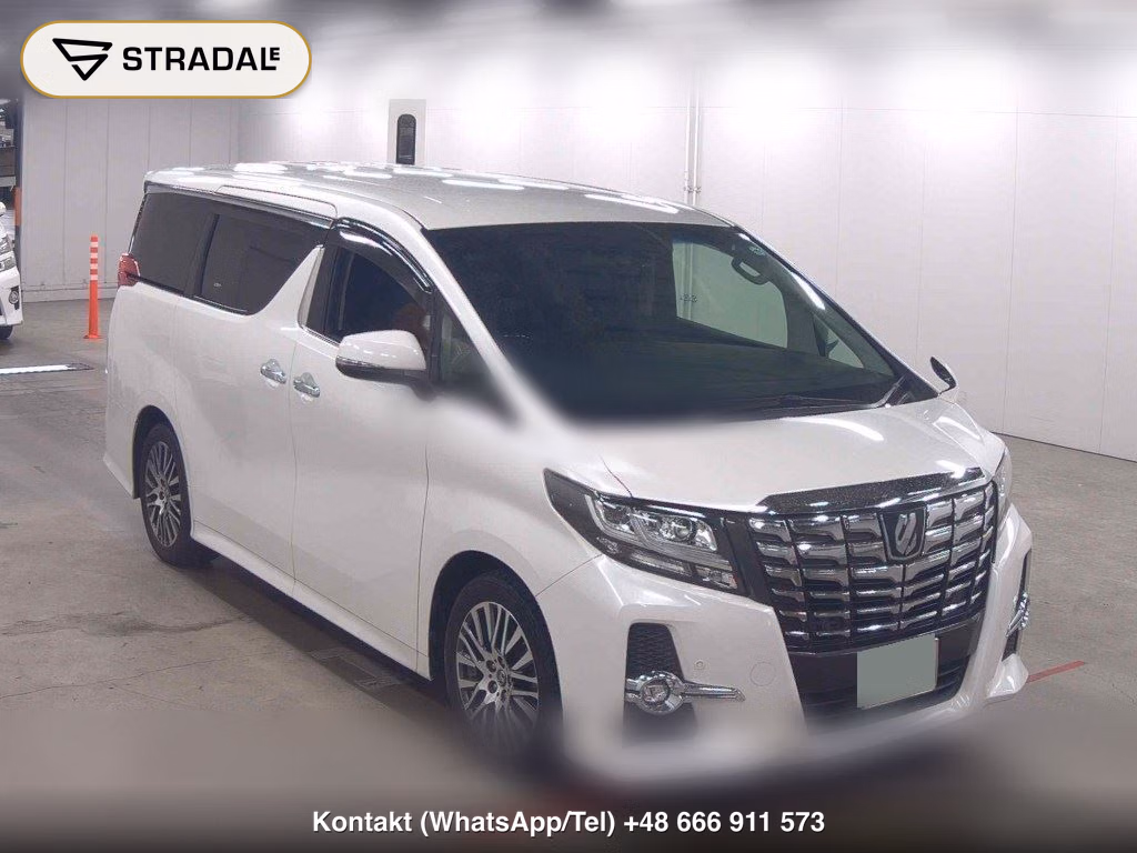TOYOTA ALPHARD 2.5S C PACKAGE 2017, aukcja z Japonii, zdjęcie 1