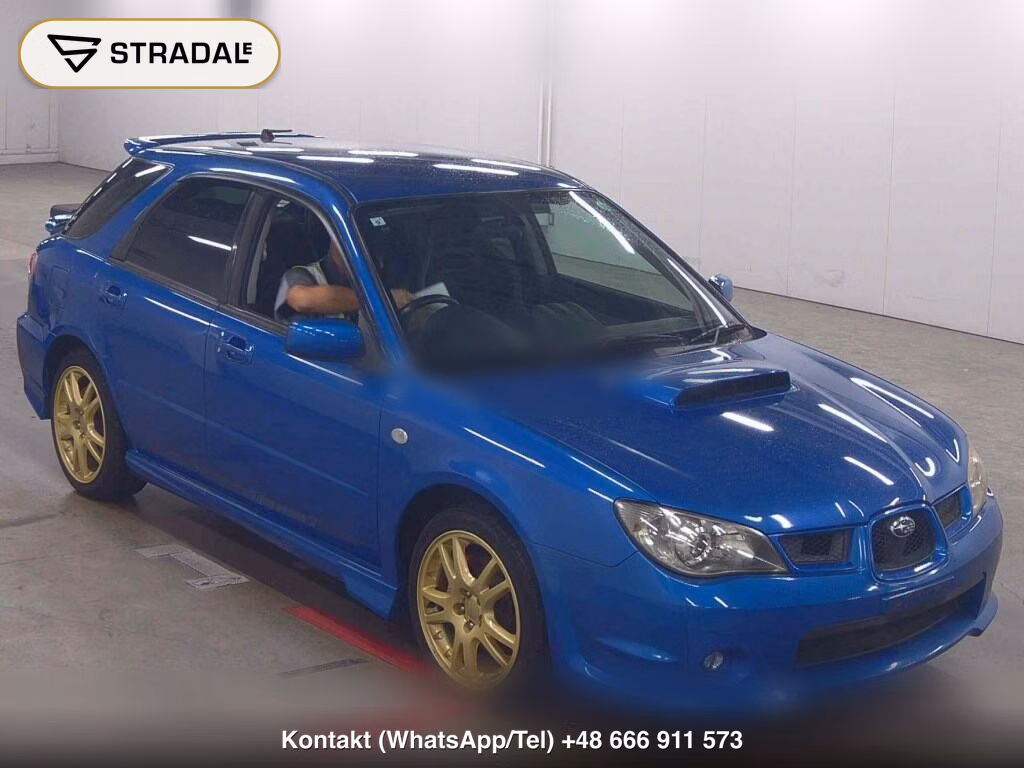 SUBARU IMPREZA SPORTS WAGON 4WD WRX 2005, aukcja z Japonii, zdjęcie 1