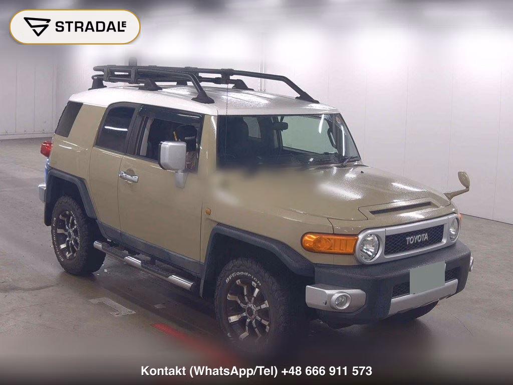 TOYOTA FJ CRUISER 4WD COLOR PACKAGE 2014, aukcja z Japonii, zdjęcie 1