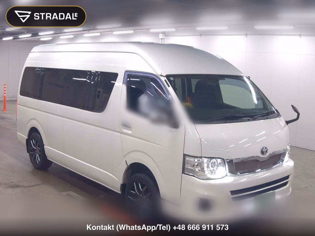 TOYOTA HIACE WAGON 4D 4WD GRAND CABIN 2012, aukcja z Japonii, zdjęcie 1