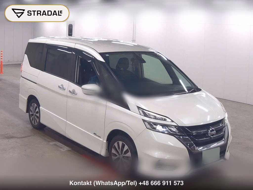 NISSAN SERENA 5D HIGHWAY STAR V SELECTION Ⅱ 2016, aukcja z Japonii, zdjęcie 1