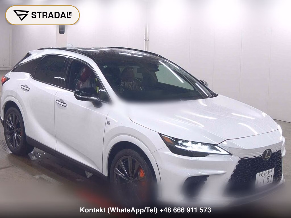 LEXUS RX 4WD F SPORT 2026, aukcja z Japonii, zdjęcie 1