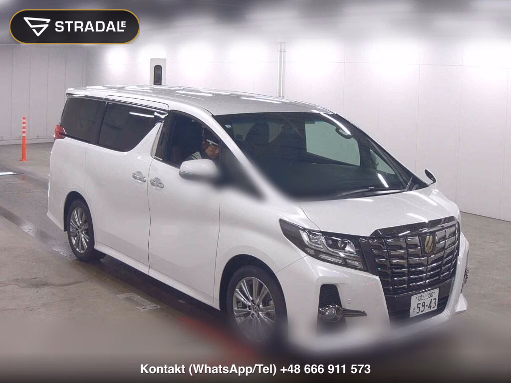 TOYOTA ALPHARD 3.5SA TYPE BLACK 2017, aukcja z Japonii, zdjęcie 1