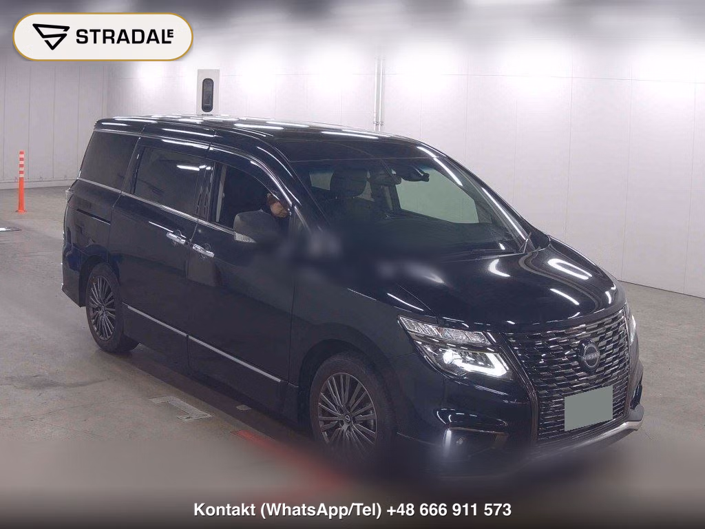 NISSAN ELGRAND 5D 250 HIGHWAY STAR PREMIUM URBAN CHROME 2022, aukcja z Japonii, zdjęcie 1