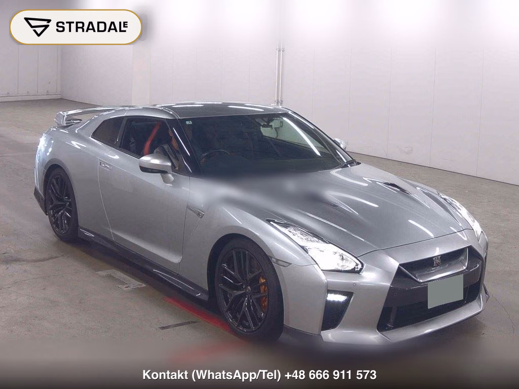 NISSAN GT-R 4WD BLACK EDITION 2017, aukcja z Japonii, zdjęcie 1