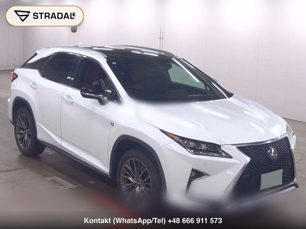 LEXUS RX 4WD RX200T F SPORT 2016, aukcja z Japonii, zdjęcie 1