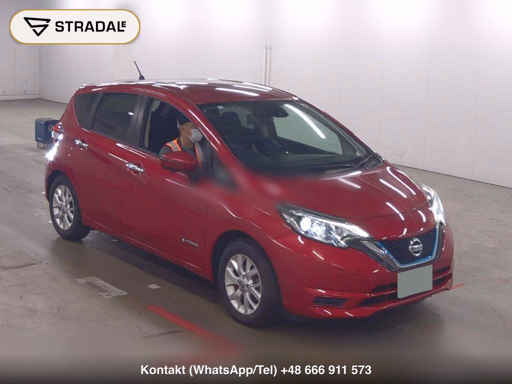 NISSAN NOTE E-POWER X V SELECTION 2019, aukcja z Japonii, zdjęcie 1
