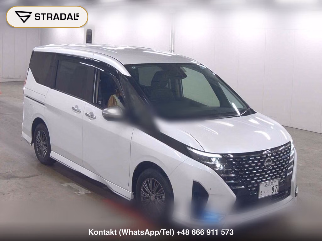 NISSAN SERENA 5D E-POWER AUTECH 2024, aukcja z Japonii, zdjęcie 1