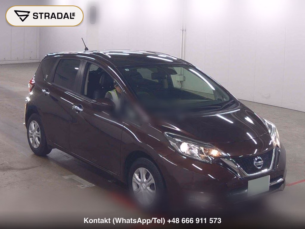 NISSAN NOTE MEDALIST X 2017, aukcja z Japonii, zdjęcie 1