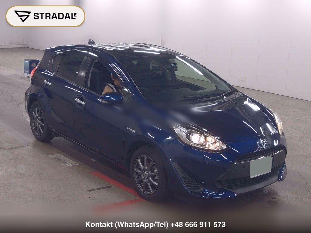 TOYOTA AQUA S STYLE BLACK 2018, aukcja z Japonii, zdjęcie 1