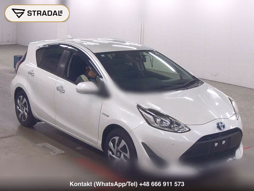 TOYOTA AQUA S STYLE BLACK 2019, aukcja z Japonii, zdjęcie 1