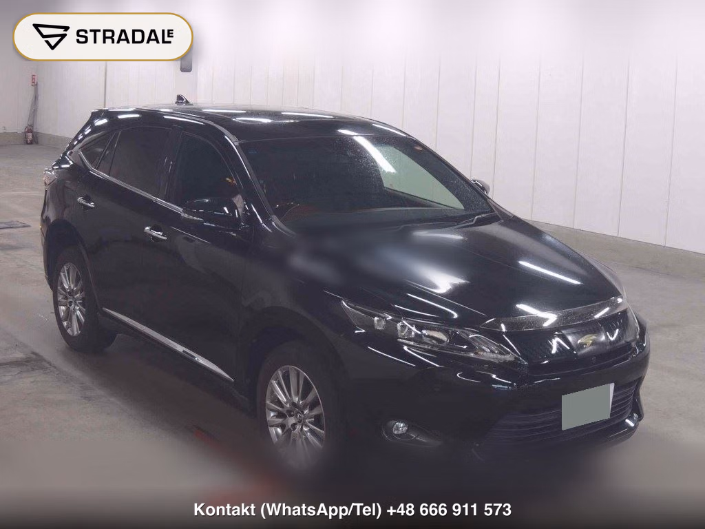 TOYOTA HARRIER PREMIUM ADVANCED PACKAGE 2016, aukcja z Japonii, zdjęcie 1