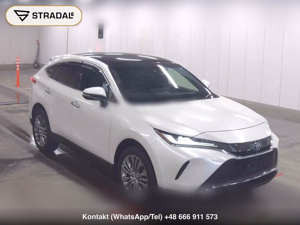 TOYOTA HARRIER HYBRID 4WD Z LEATHER PACKAGE 2022, aukcja z Japonii, zdjęcie 1