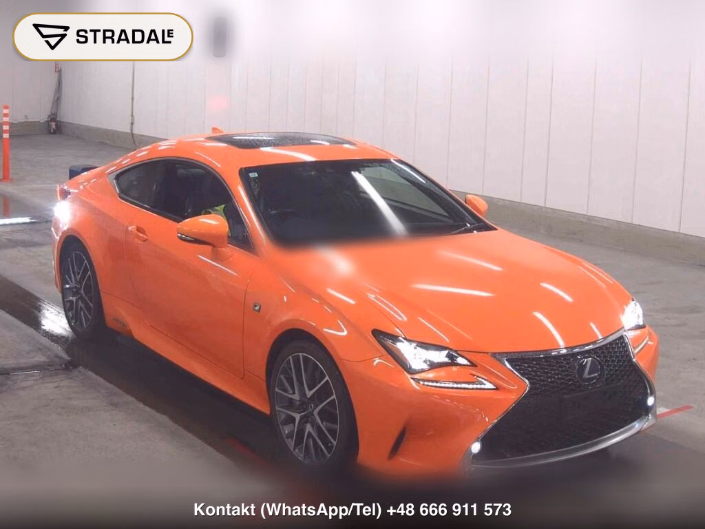 LEXUS RC RC300H F SPORT 2015, aukcja z Japonii, zdjęcie 1