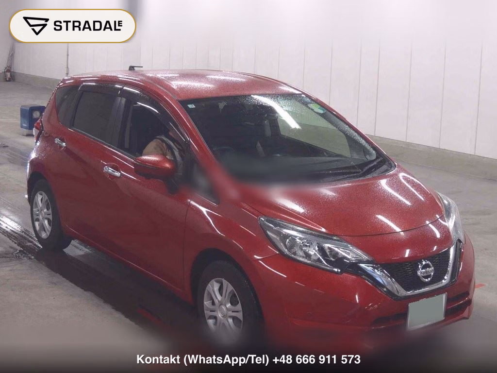 NISSAN NOTE X 2017, aukcja z Japonii, zdjęcie 1