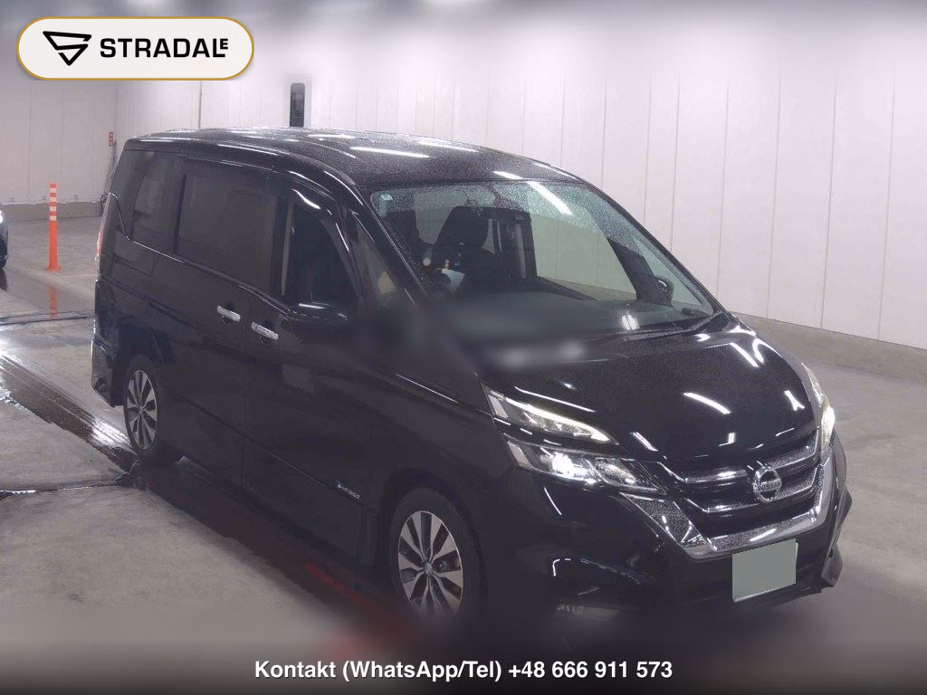 NISSAN SERENA 5D HIGHWAY STAR G 2016, aukcja z Japonii, zdjęcie 1