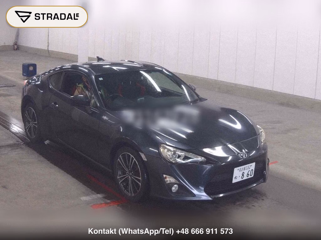 TOYOTA 86 GT 2013, aukcja z Japonii, zdjęcie 1