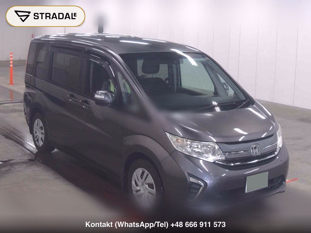 HONDA STEPWAGON 5D G HONDA SENSING 2017, aukcja z Japonii, zdjęcie 1