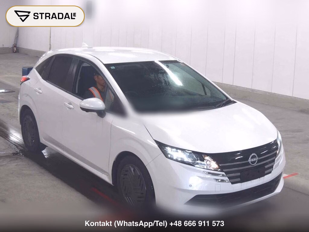 NISSAN NOTE X 2024, aukcja z Japonii, zdjęcie 1