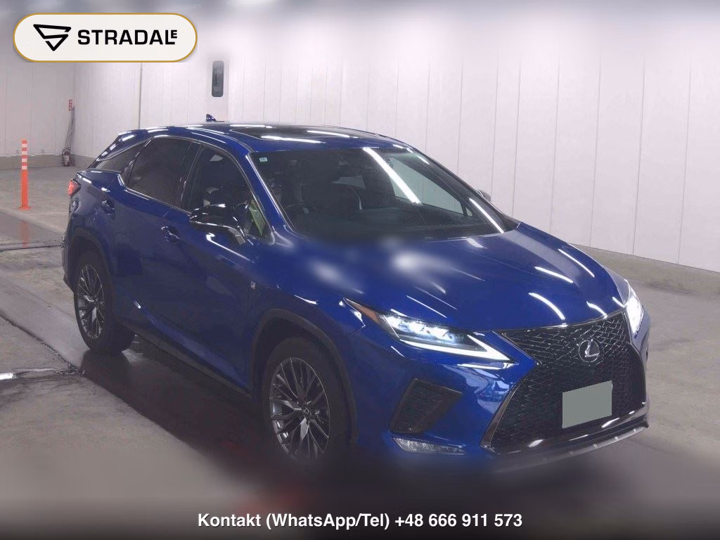 LEXUS RX RX300 F SPORT 2020, aukcja z Japonii, zdjęcie 1