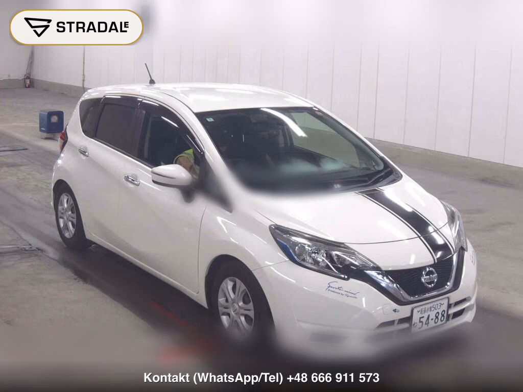 NISSAN NOTE X 2017, aukcja z Japonii, zdjęcie 1