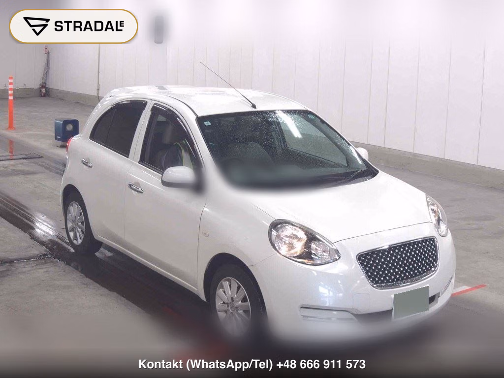 NISSAN MARCH 5D BOLERO 2017, aukcja z Japonii, zdjęcie 1