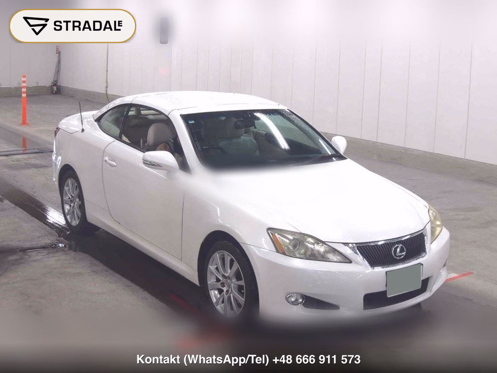 LEXUS IS OP IS250C VERSION L 2010, aukcja z Japonii, zdjęcie 1