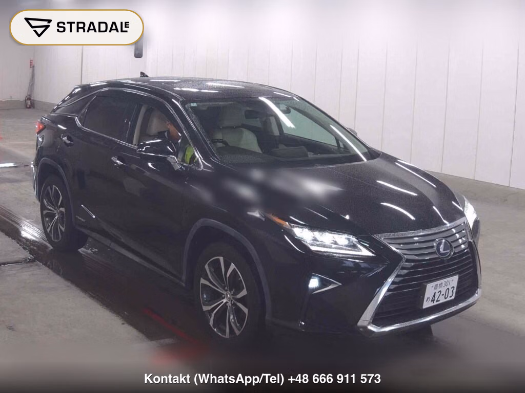 LEXUS RX RX450H VERSION L 2016, aukcja z Japonii, zdjęcie 1