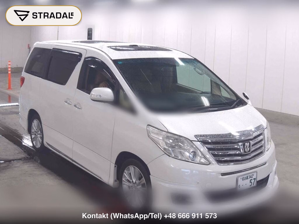 TOYOTA ALPHARD 4WD 350G L PACKAGE 2012, aukcja z Japonii, zdjęcie 1