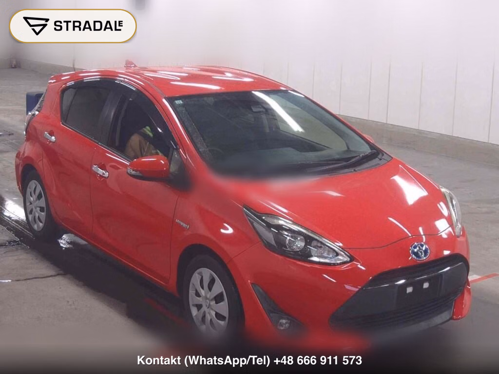 TOYOTA AQUA G SOFT LEATHER SELECTION 2017, aukcja z Japonii, zdjęcie 1