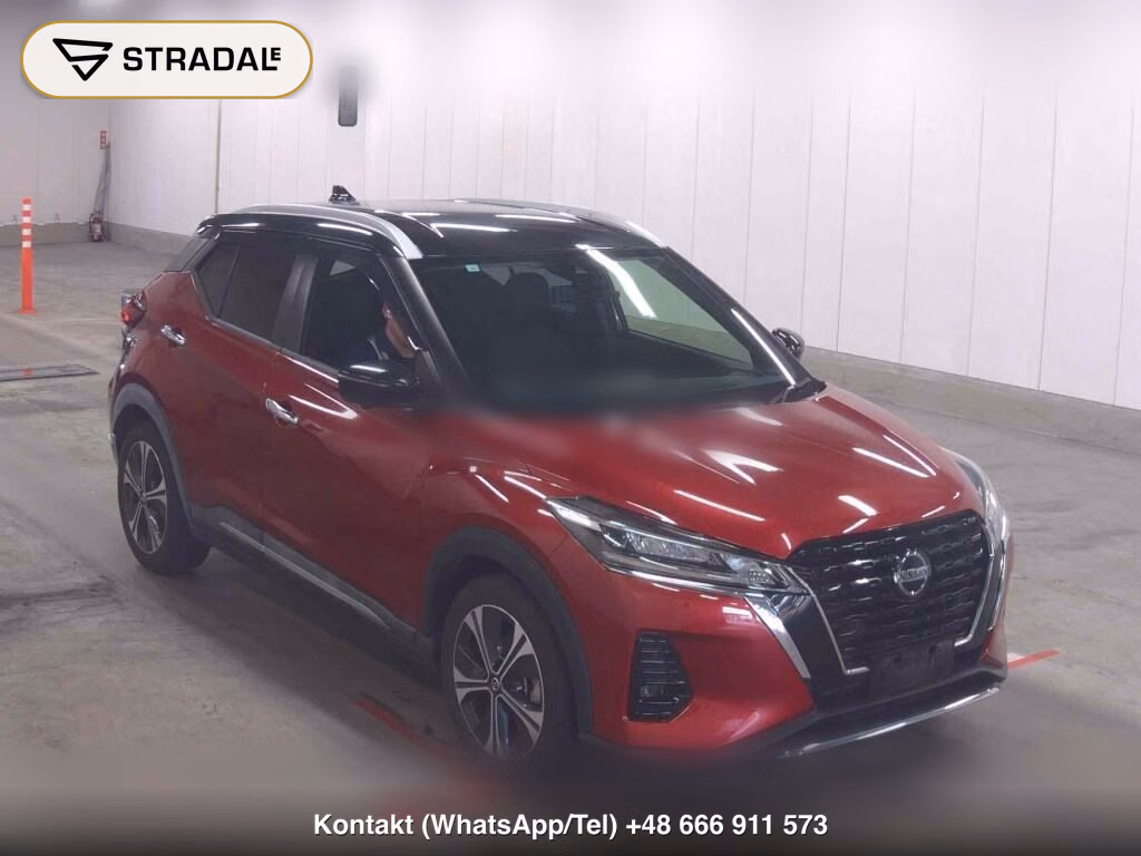 NISSAN KICKS 5D X 2021, aukcja z Japonii, zdjęcie 1