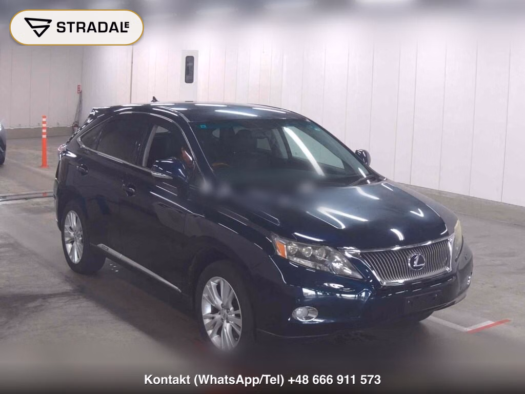 LEXUS RX 4WD RX450H VERSION L 2009, aukcja z Japonii, zdjęcie 1