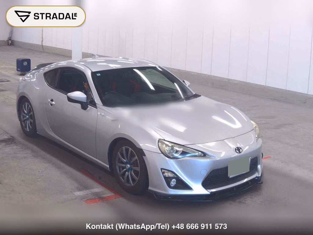 TOYOTA 86 GT 2012, aukcja z Japonii, zdjęcie 1