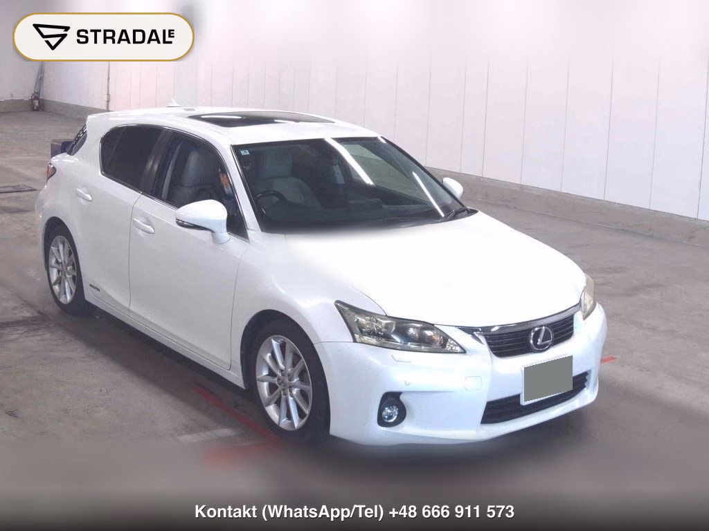 LEXUS CT CT200H VERSION L 2011, aukcja z Japonii, zdjęcie 1