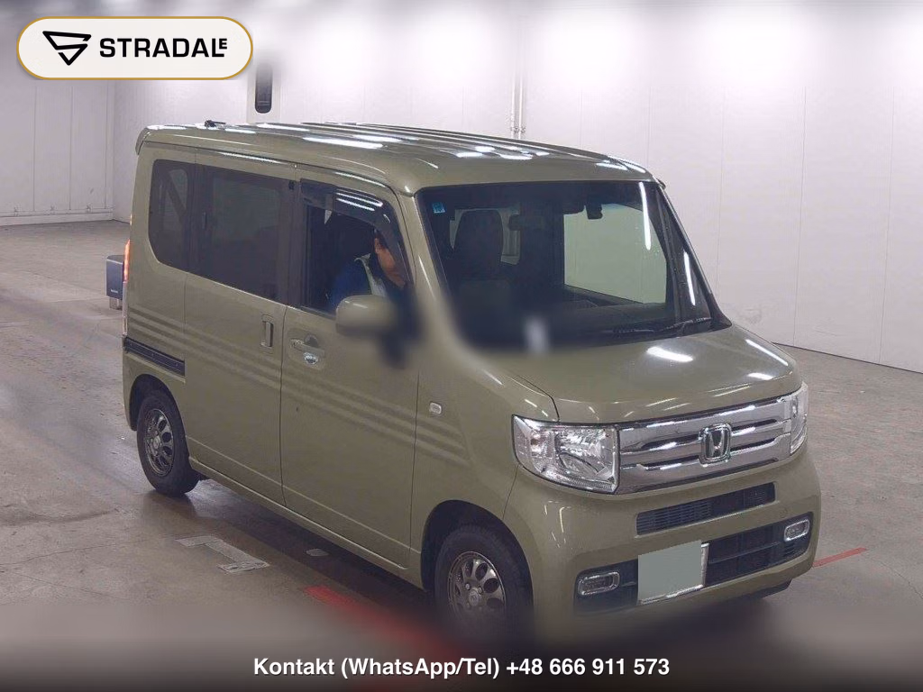 HONDA N-VAN PLUS STYLE COOL･TURBO HONDA SENSING 2018, aukcja z Japonii, zdjęcie 1