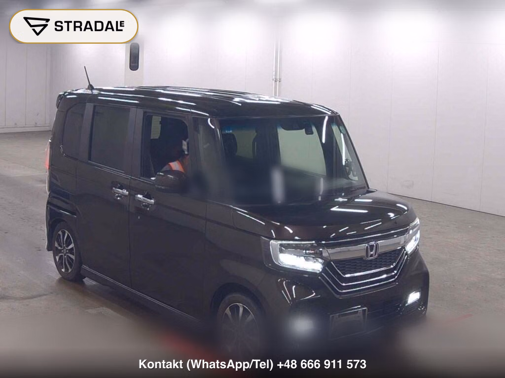 HONDA N-BOX CUSTOM G・L HONDA SENSING 2019, aukcja z Japonii, zdjęcie 1