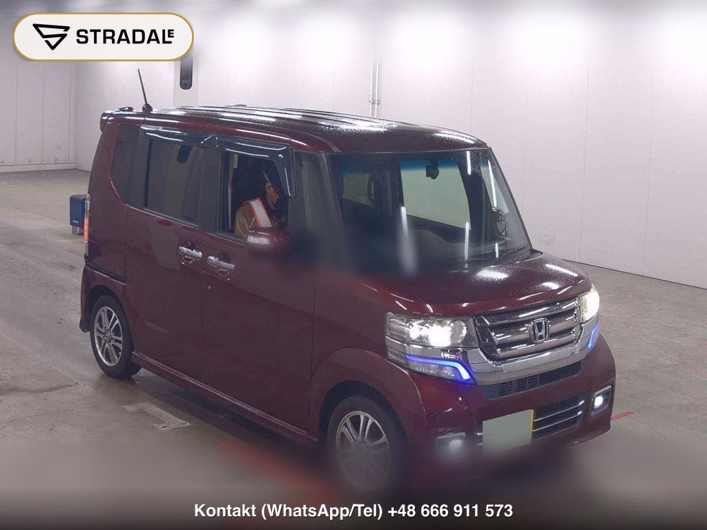 HONDA N-BOX CUSTOM SS PACKAGE 2016, aukcja z Japonii, zdjęcie 1