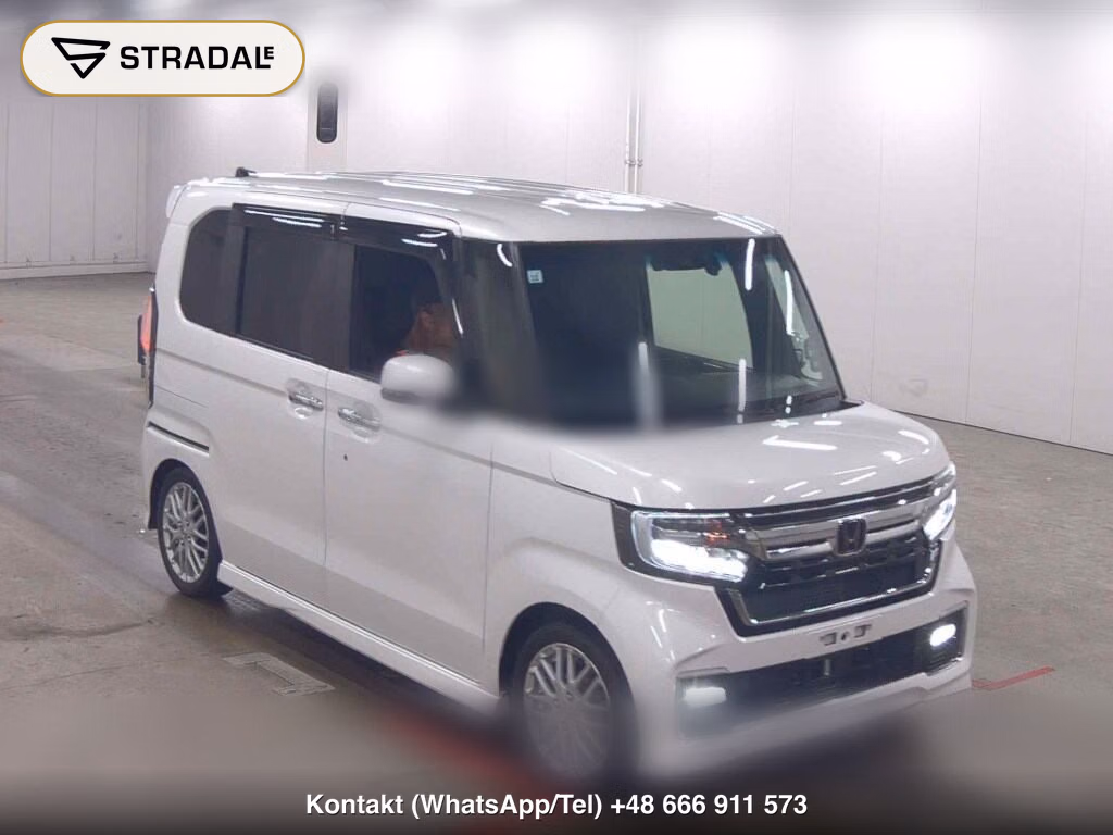 HONDA N-BOX CUSTOM L・TURBO 2021, aukcja z Japonii, zdjęcie 1