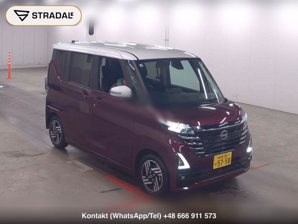 NISSAN ROOX HIGHWAY STAR X 2025, aukcja z Japonii, zdjęcie 1
