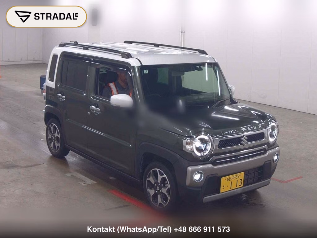 SUZUKI HUSTLER J STYLE TURBO 2021, aukcja z Japonii, zdjęcie 1