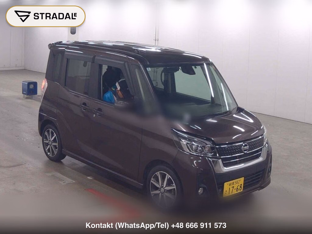 NISSAN DAYZ ROOX 4WD HIGHWAY STAR G TURBO 2020, aukcja z Japonii, zdjęcie 1