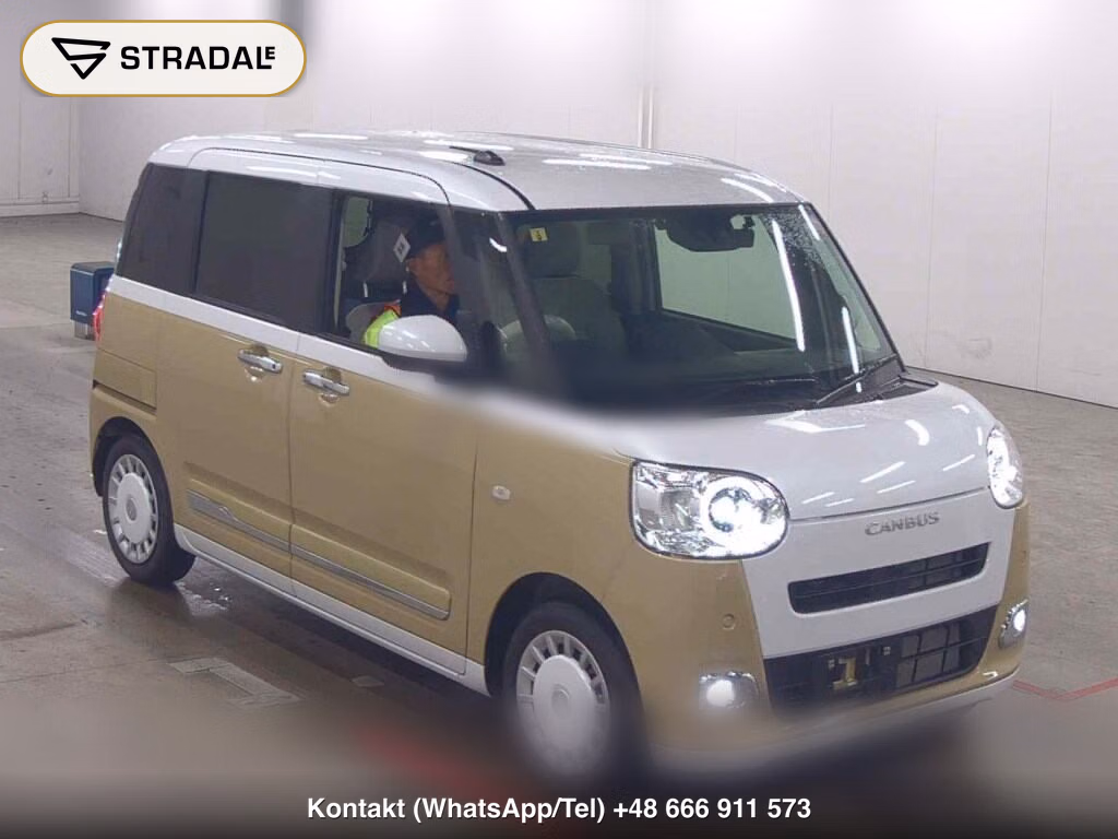 DAIHATSU MOVE CANBUS STRIPES G 2023, aukcja z Japonii, zdjęcie 1