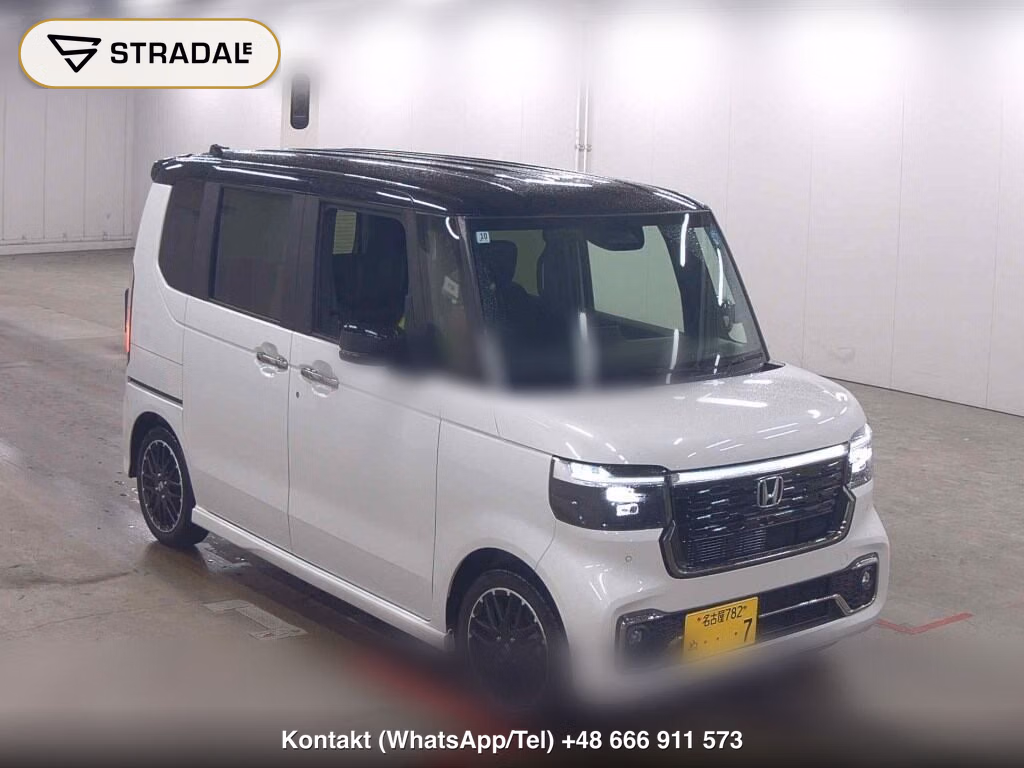 HONDA N-BOX CUSTOM TURBO COORDINATE STYLE TWO TONE 2025, aukcja z Japonii, zdjęcie 1