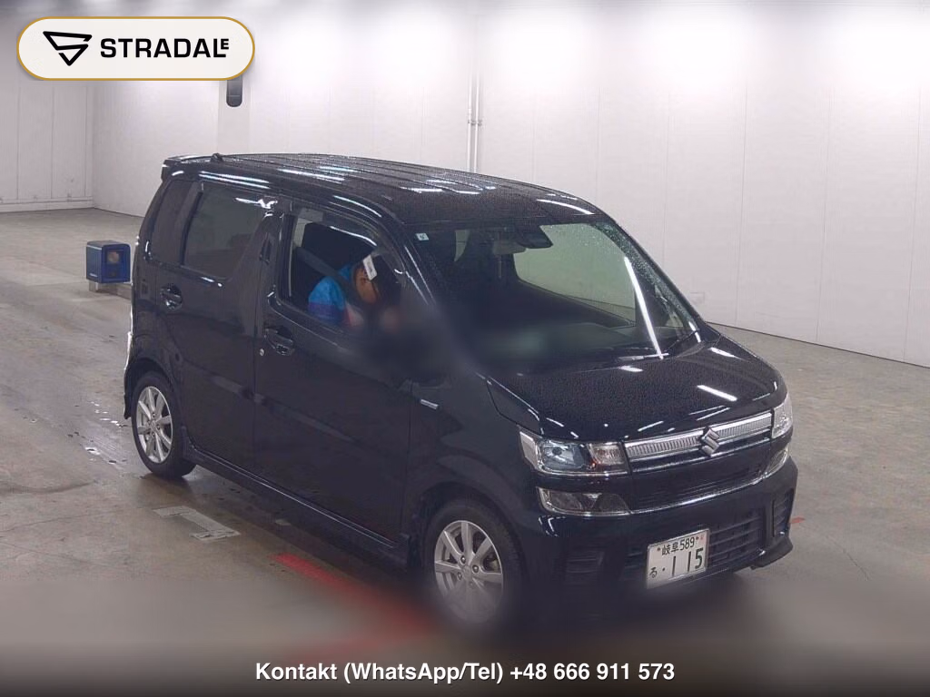 SUZUKI WAGON R 5D HYBRID FZ SAFETY PACKAGE 2017, aukcja z Japonii, zdjęcie 1