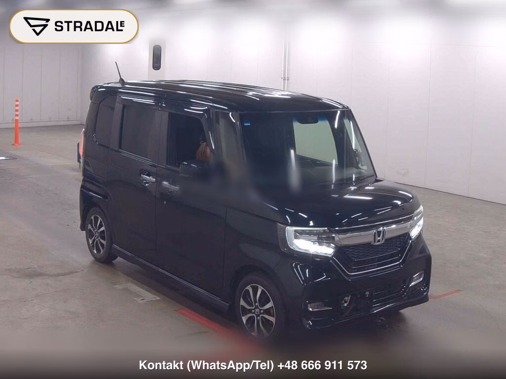 HONDA N-BOX CUSTOM G・L HONDA SENSING 2018, aukcja z Japonii, zdjęcie 1