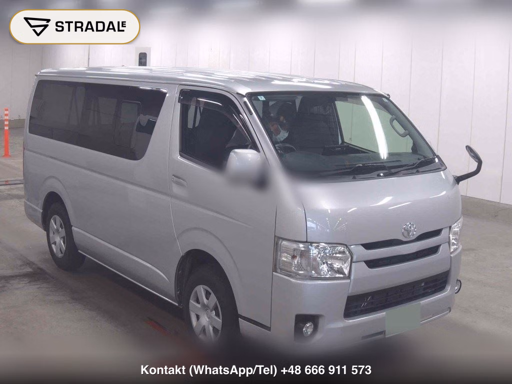 TOYOTA HIACE VAN 4D 4WD DX 2018, aukcja z Japonii, zdjęcie 1